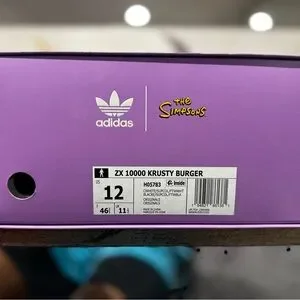 adidas | Shoes | Adidas Zx 000 Krusty Burger Box Purple 